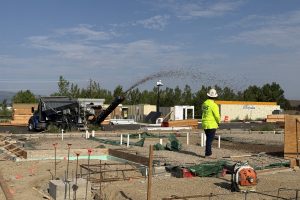 Commercial Underslab Radon Rock Placement