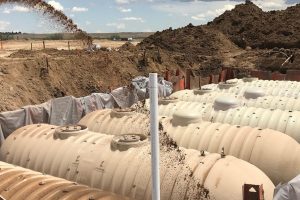 Underground tank backfill in Northern Colorado